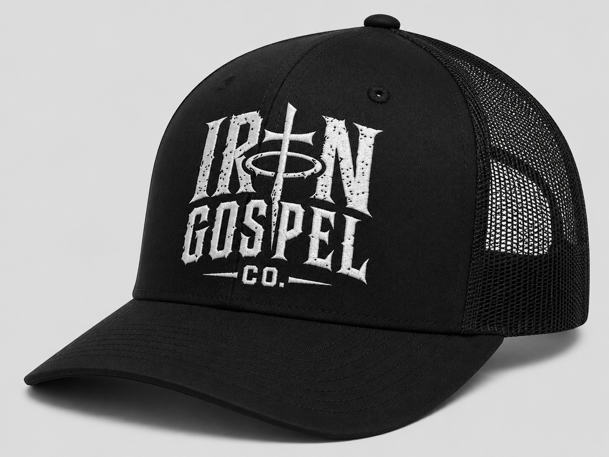 Iron Gospel Co. Embroidered Trucker Cap