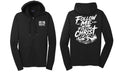 Follow Me as I Follow Christ Christian Performance Zip-Up Hoodie