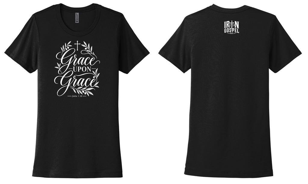 Grace Upon Grace — Women’s Cotton Tee