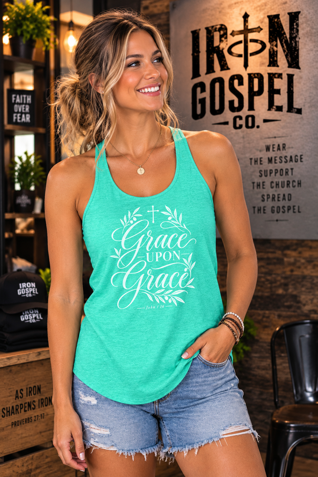 Grace Upon Grace — Women’s Tank