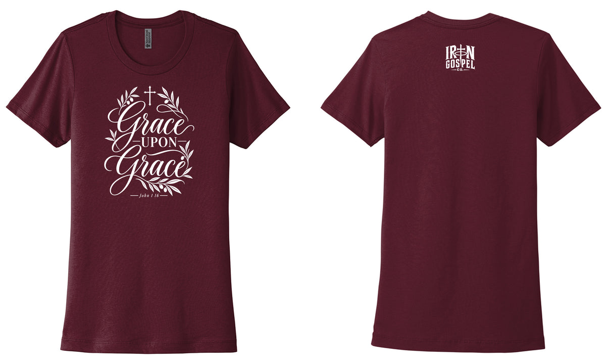 Grace Upon Grace — Women’s Cotton Tee