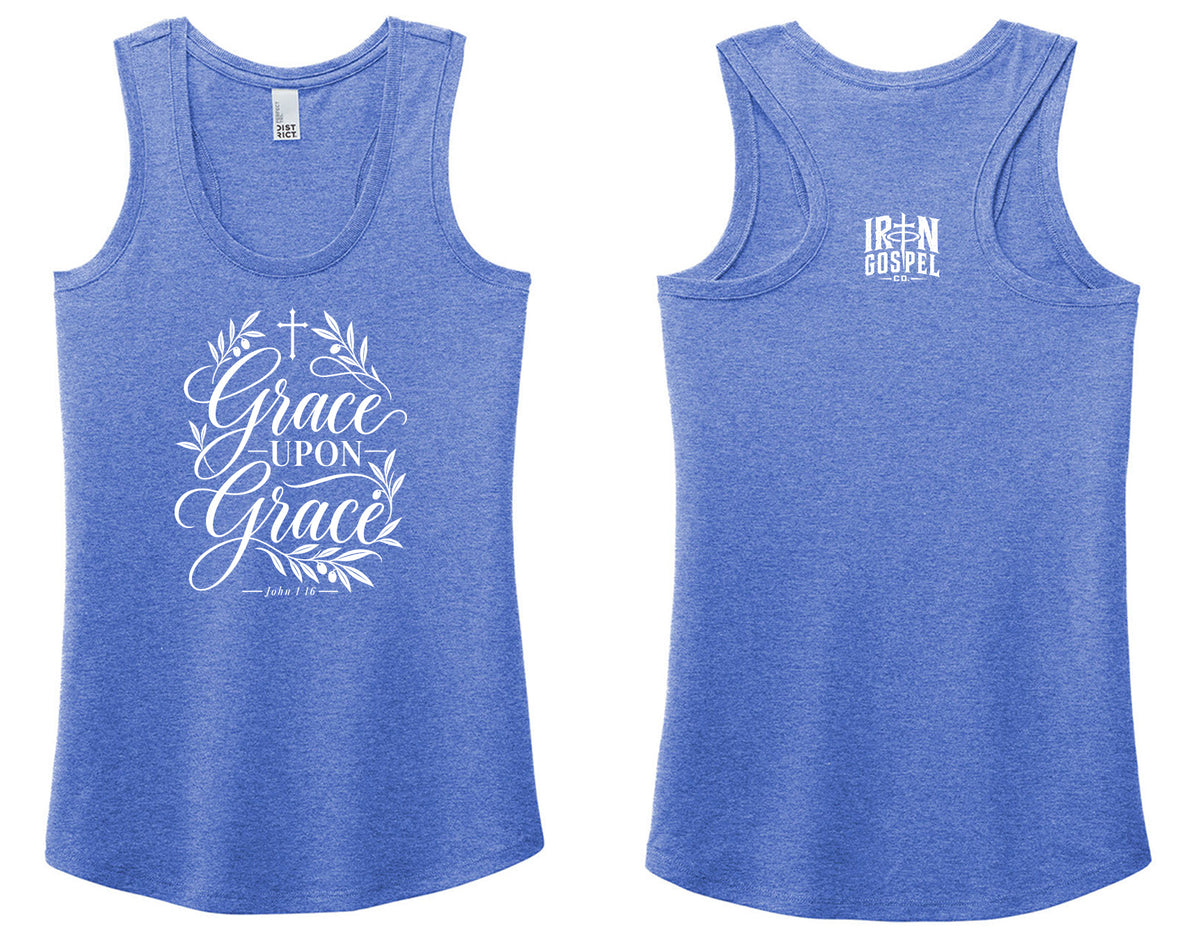 Grace Upon Grace — Women’s Racerback Tank