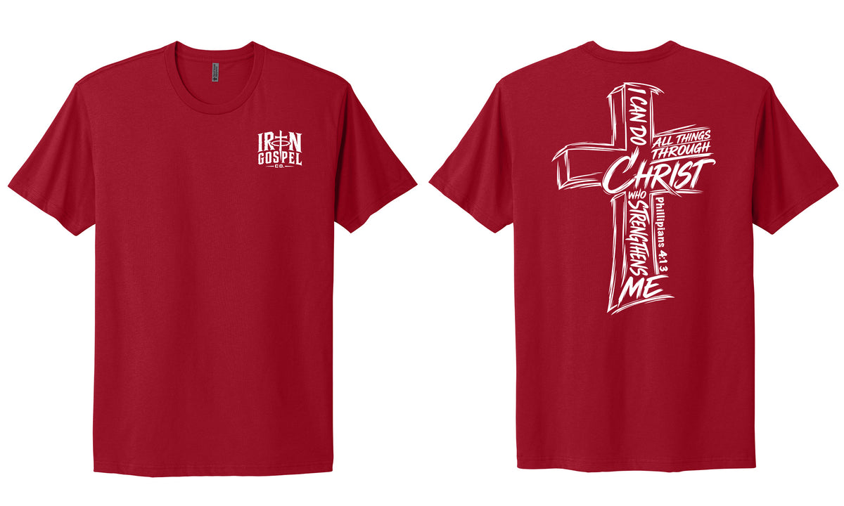 I Can Do All Things Through Christ — Men’s Cotton Tee
