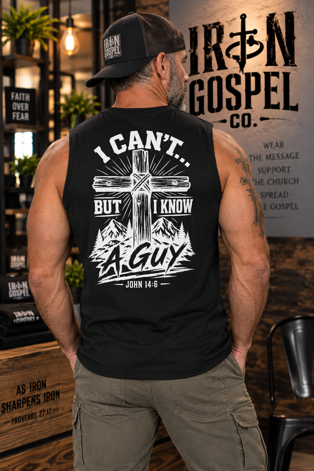 I Can’t But I Know A Guy — Men’s Christian Performance Tank