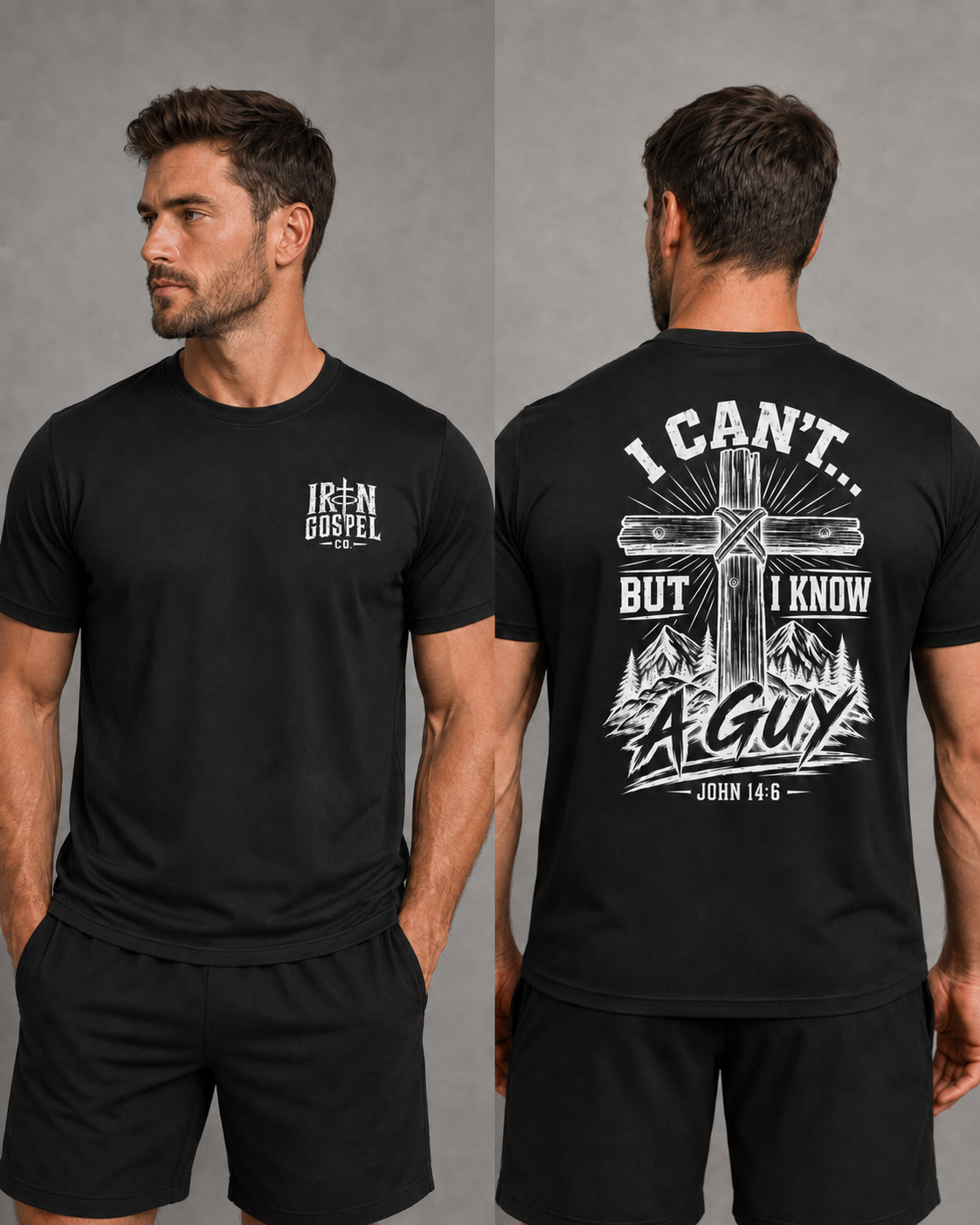 I Can’t… But I Know a Guy — Men’s Cotton Tee