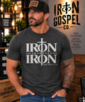 Iron Sharpens Iron — Men's Cotton Blend Tee
