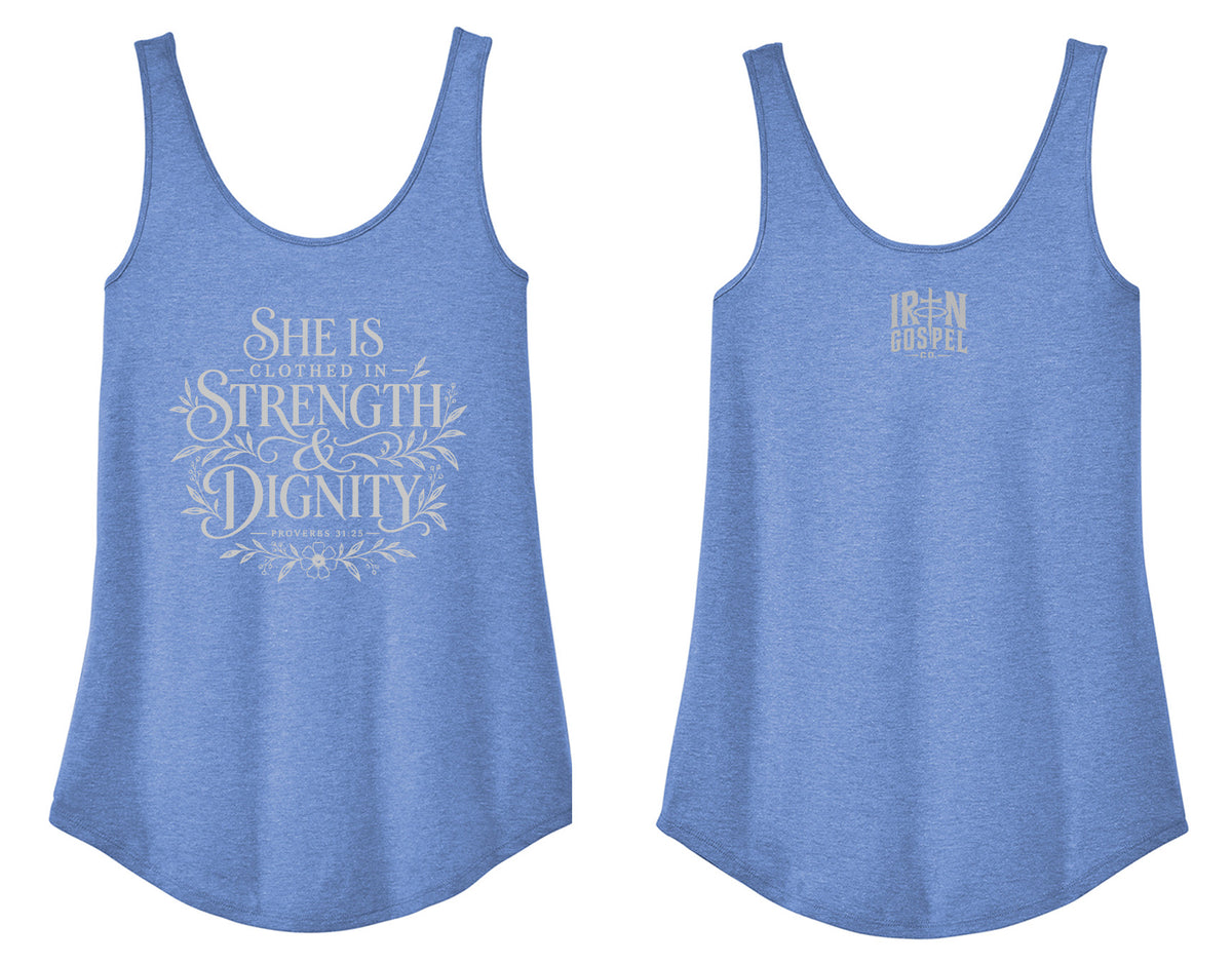 She Is Clothed – Women’s Tank Top