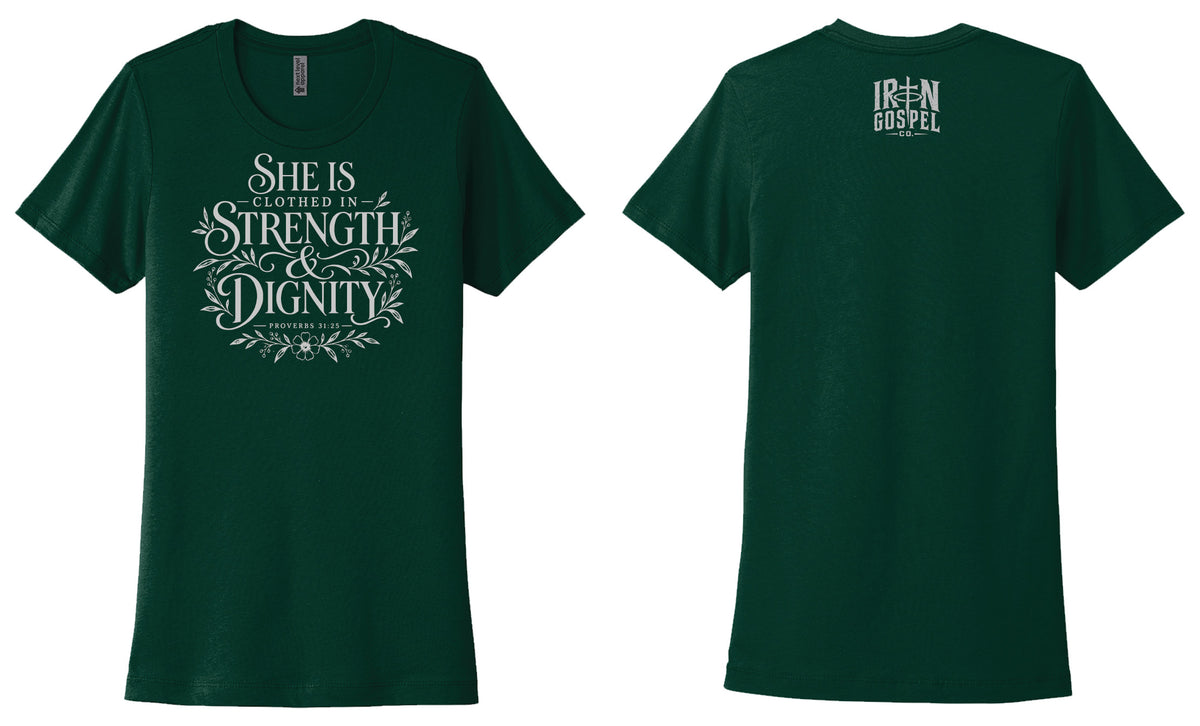 She Is Clothed - Women's Cotton Tee