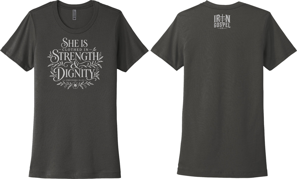 She Is Clothed - Women's Cotton Tee